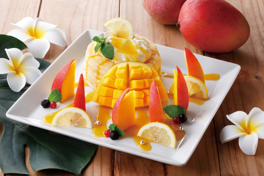 【夏季限定】マンゴーパンケーキ紹介