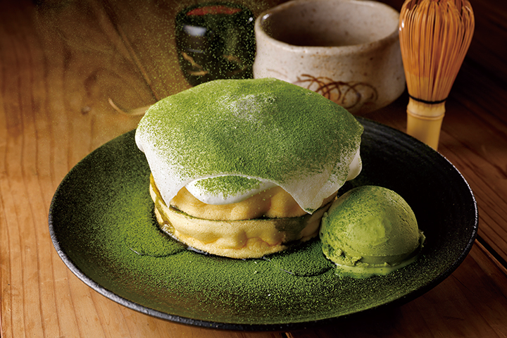 【おすすめパンケーキのご紹介】西尾の抹茶パンケーキ